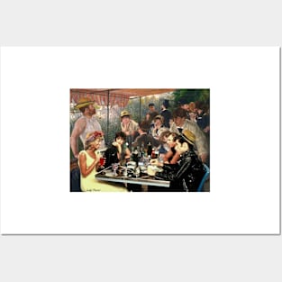 Renoir's Luncheon of the Boating Party & Grease Posters and Art